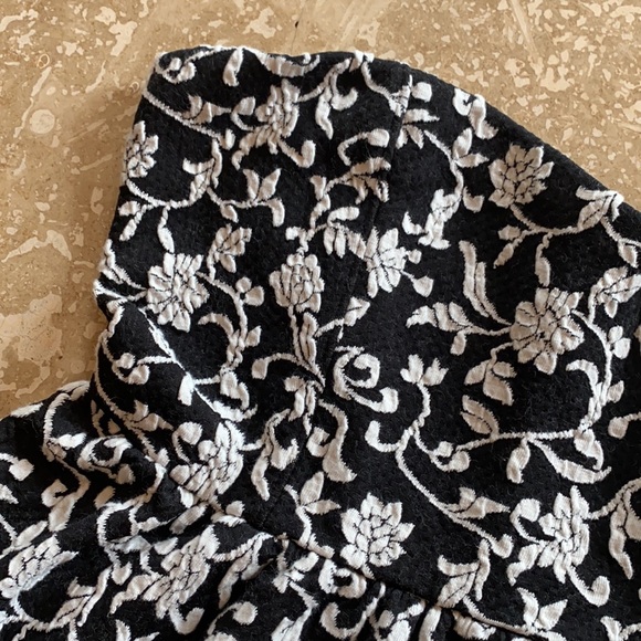 Pins and Needles Strapless Sweetheart Peplum Top L - Picture 5 of 12